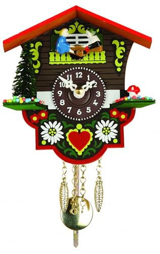 Trenkle Miniaturuhr aus dem Schwarzwald, Schweizer Haus