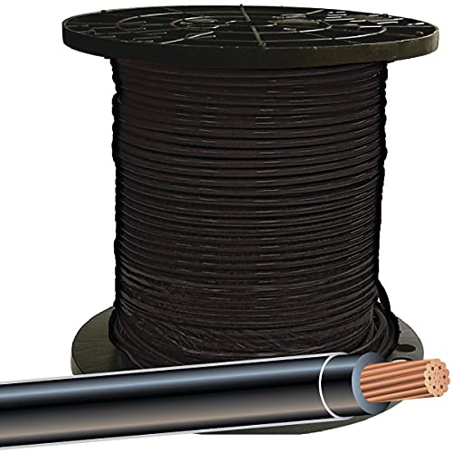 Southwire 500 Ft. 6/1 Thhn Stranded Wire Black