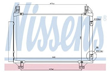 NISSENS 940130 Kondensator, Klimaanlage