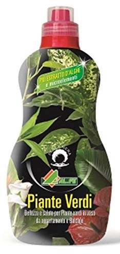 AL.FE CONCIME per Piante Verdi Concime Liquido Completo per Tutte Le Piante Verdi, Ricco di Alghe e microelementi. 1 kg