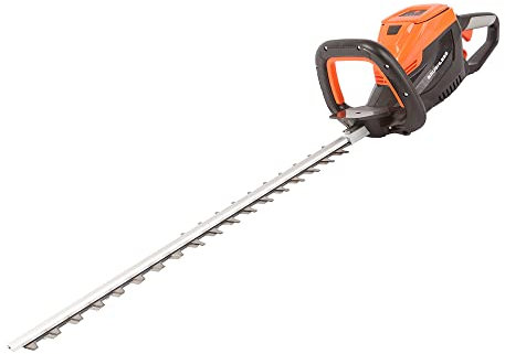 Yard Force 40V Akku-Heckenschere LH G60W, 58 cm Klingenlänge, 28 mm maximaler Schnittdurchmesser, ohne Akku und Ladegerät