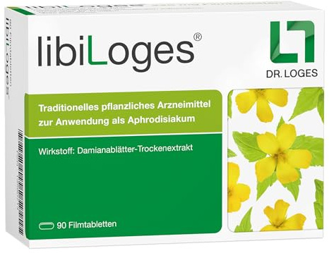 libiLoges - 90 Filmtabletten - zur Anwendung als Aphrodisiakum¹ | Traditionelles pflanzliches Arzneimittel¹