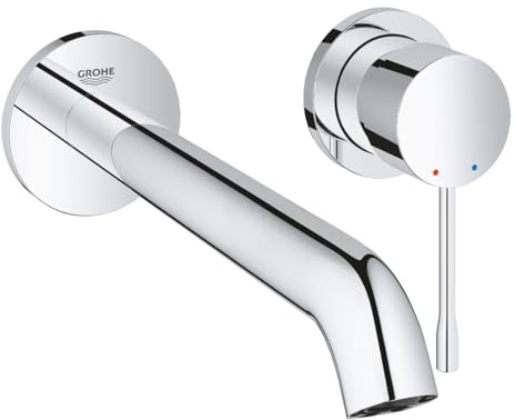 GROHE 2-Loch-Waschtischbatterie ESSENCE FMS · Ausladung 230mm chrom