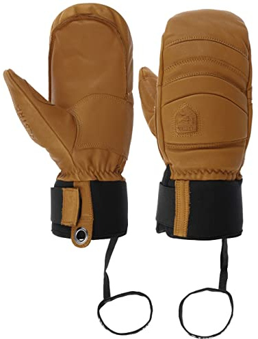 Hestra Fall Line Fäustlinge Handschuhe Fausthandschuhe Lederhandschuhe Herren - mit Futter Winter Herbst-Winter
