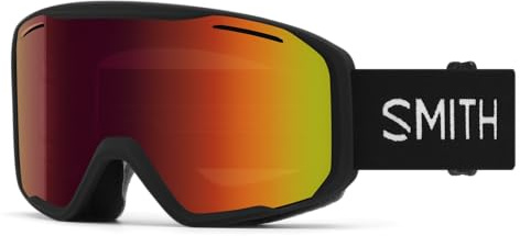 SMITH Unisex Adult Blazer Snow Sport Goggle - Black Frame | Red Sol-X Mirror Lens