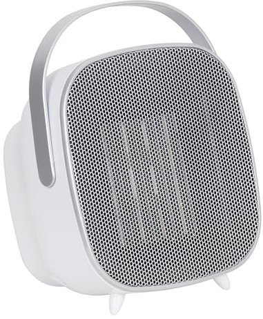 Mini Heizlüfter Energiesparend | 7h Timer | 1500 Watt | Mobiler Heizlüfter | Keramikheizelement | Mini Elektroheizung | Cool-Touch Gehäuse | Keramik Heizlüfter | Heizstrahler | Heizkörper