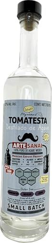 Tequila Artesanal TOMATESTA, 100% Agave, Joven 37% VOL. ALC 700ML