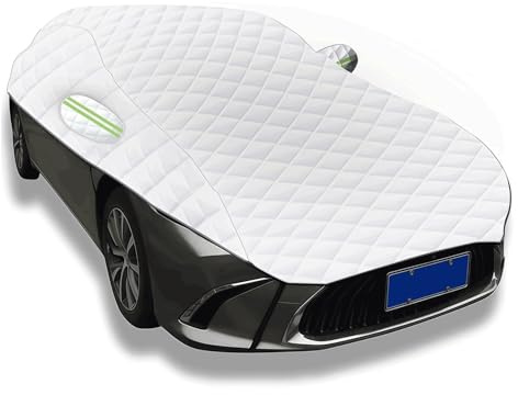 Hagelschutz-Halbgarage für Seat Arona SUV 2017-2025, weich und verdickt Windschutzscheibenabdeckung Allwetter Dachgarage für Schnee, Regen, Hagel und Sonne Outdoor Autoplane