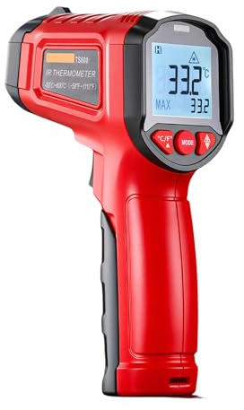 Pistolets De Température À Rayons Ultra-rouges Sans Haute Précision Pour Barbecue Cuisine Et Inspection Mécanique Pistolets Température Numériques Usage Professionnel Pour Four Et