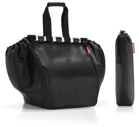 reisenthel easyshoppingbag in Schwarz – Vielseitiger Shopper – Im praktischen Design zum Zusammenrollen