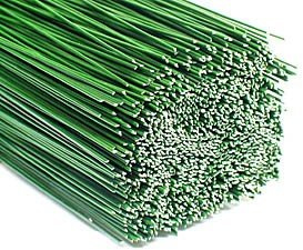 N/A 2,5kg Steckdraht Blumendraht Bindedraht grün 0,8x350mm