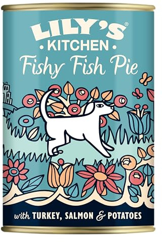 Lily's Kitchen Pâtée pour Chien au Poisson - Assiette du Pêcheur 6X400g