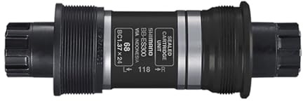 SHIMANO - Tretlagerachse BSA 121/68mm-BB-ES300 Octalink FD-E Typ