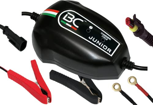BC Battery Controller 700BCJP BC JUNIOR 900, intelligentes Batterieladegerät und Erhaltungsladegerät für alle 12-V-Blei-Säure-Autobatterien und Motorradbatterien, 1 Ampere
