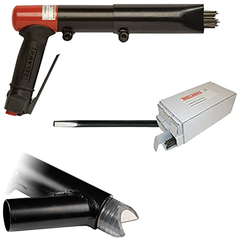 CS Unitec | 123.2199 VS Basic KIT | Industry Standard 2BPG 19-Needle Scaler Kit – Reliable Performance for Any Job – Made in England