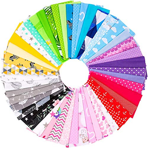 Patchwork 25cm x 25cm DIY Handgefertigte Nähen Quilten StoffNähen Quilten Stoff DIY Baumwolltuch Stoffpaket zum Nähen