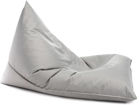 Ecopuf Lazy Sittsäck S Fåtölj Tygsäck Slitstark Polyester Vattentät för Inomhus och Utomhus 80 x 130 cm Vadderad med Polystyren