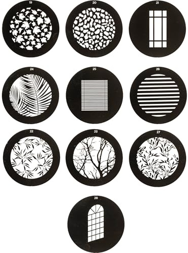 Optical Spot by Lindsay Adler Gobo Pack 2: Natur (10er-Pack)