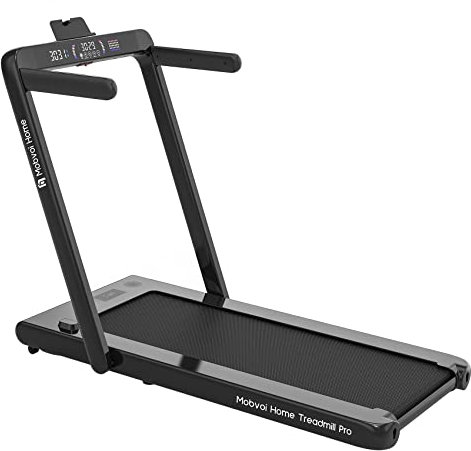 Mobvoi Home Treadmill Pro, Foldable Treadmill for Home, Virtual Training Trails, Running and Walking Workout Modes, Bluetooth Speaker, Remote Control, Fitness Exercise