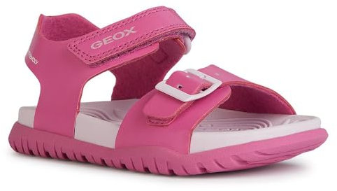 Geox Girl's J Sandal Fusbetto Gi, Rosa fucsia, 37 EU