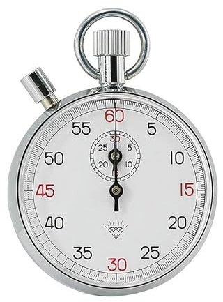1PCS Stahl Mechanische Stoppuhr Leichtathletik Lauf Wettbewerb Stoppuhr Metall Sport Training Timer Handheld Stoppuhr (1PCS/806 (with A Pause))
