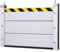 Mobile Hochwasserschutz Barriere Tür,Aluminiumlegierung Hochwasserschutz Barriere auf Türen,Hochwasserschutz Wasserabweiser für Garage/Basement/Haustür/Auffahrt (110×80CM)
