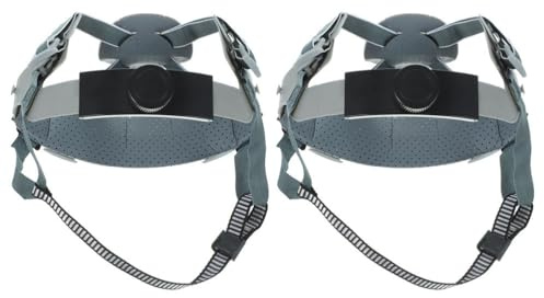 JECOMPRIS 2 Stück Helmfutter Helmzubehör Ersatz Schutzhelm Einsatz Schutzhelm Ersatzaufhängung Verstellbarer Einsatz Sicherheitshut Aufhängung Für Helm
