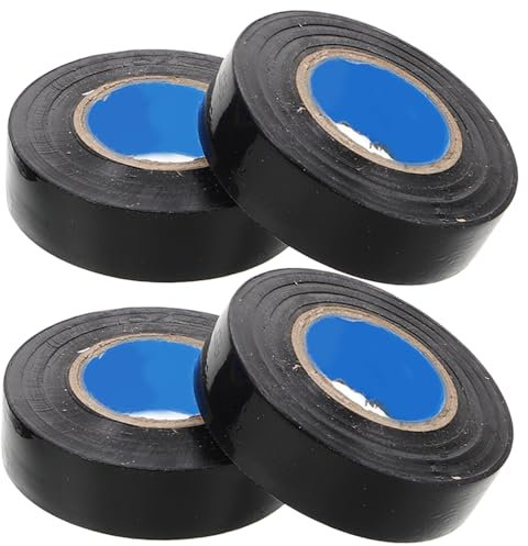 Gatuida 4rollen Pvc Isolierband Hochwertige Elektrische Isolierung Vielseitiges Klebeband Für Reparaturen Und Sicherheitsanwendungen Hitzebeständig Und Langlebig