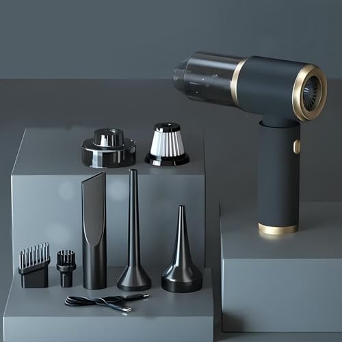 Aspirapolvere Portatile Senza Fili SYJYM con aspirazione Potente, per casa, Auto, Ufficio, peli di Animali, Computer, Pulizia, aspirazione Potente, Ricaricabile