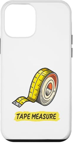 Lustiges Maßband, Grafikkunst Hülle für iPhone 12 mini