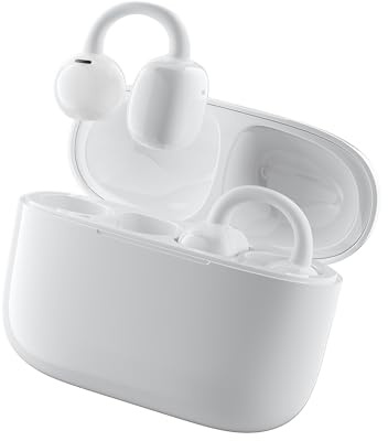 BUDZ Open Ear Clip Headphones, 6th-Gen Chip Spatial Audio with Dolby Atmos & IMAX Sound, Hi-Res LDAC Lossless Audio, 36H Playtime, Bluetooth 6.0 Sweatproof Comfort Earbuds for Sports/Music