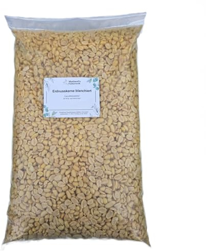 Matimels Futterwelt Erdnusskerne blanchiert, Erdnüsse für Vögel, Vogelfutter, Top-Futterqualität (2x10 Kg)
