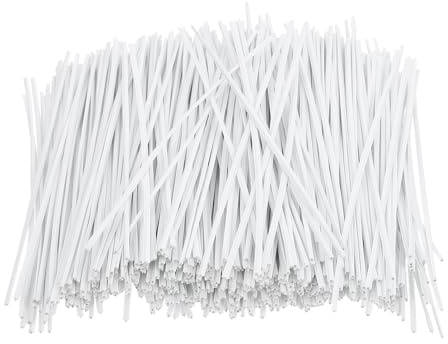 COHEALI Fascette Fermacavi Nucleo di Ferro Rivestito in Plastica 10 Cm, Set da 1000 Pezzi per Gestione Cavi in Casa e Ufficio, Fascette Stringicavo Resistenti e Flessibili per