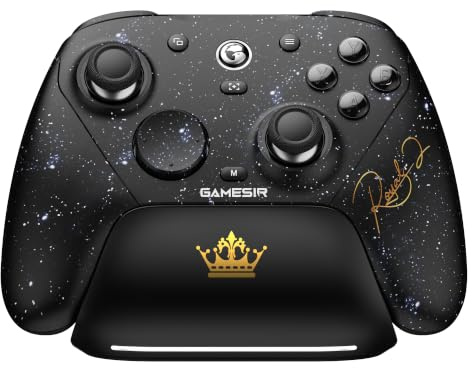 GameSir G7 Pro 8K PC Wireless Gaming Controller,Gen 2 TMR Joysticks | Hall Effect Triggers, 4 Programmable Buttons, Charging Dock, Esports Controller for FPS & Competitive Gaming-Royal2 Edition