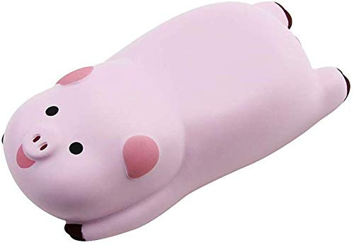 Mouse Wrist Rest Cute Pink Pig Design Mini Wrist Pad, Soft Hand Rest Palm Rest, Small Lightweight Portable,Wrist Support Mouse Wrist Cushion Arm Rest for Study/Student/Women
