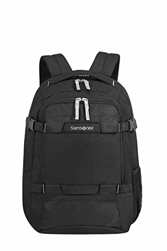Samsonite Sonora - mochila para computadora portátil expandible de 15.6 pulgadas, 45 cm, 31/34 L, negro (negro)