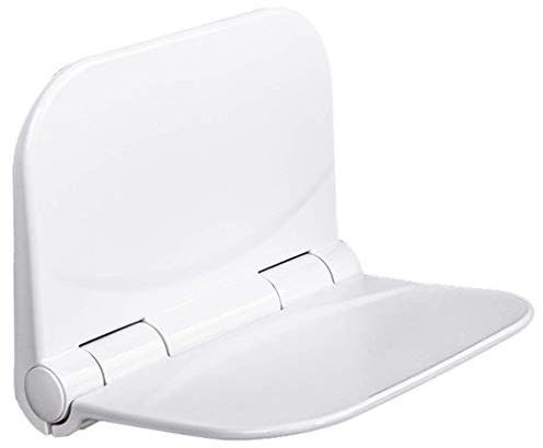 Rabattable Montage Mural Tabouret de Douche Siège, Siège de Douche Pliable Assise, Banc de Douche Pliant pour Personne Âgée, Handicapée, Femmes Enceintes, Peut Contenir Jusqu'à 130 Kg