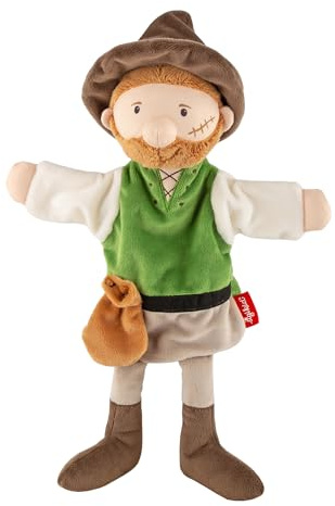Sigikid Handspielpuppe Räuber Stoffpuppe Rollenspiel Kinder Mitbringsel | Plüschfigur Handpuppe für fröhliches Rollenspiel - kindgerecht spielen und lernen