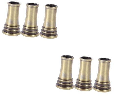 HOODANCOS 6stücke Teiliges Metall-pen- Stabiler Stiftehalter Für Schreibtisch Für Büro Und Zuhause Elegantes Design Kupfer Geeignet Für Kugelschreiber Bleistifte Und Federhalter
