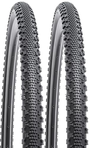 YunSCM 2Pcs Faltbare 28/700c Fahrradreifen 700X38C Mantel 40-622 kompatibel 28 Zoll Reifen 28x1.50 700x38C 700x40C Stadt/Straße/Mountainbike