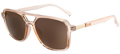 OKH Retro Lese Sonnenbrille für Männer und Frauen, UV400 Schutz Getönte Lesegläser +1,0 bis +3,5, Vintage Lesebrille für das Autofahren am Strand im Freien