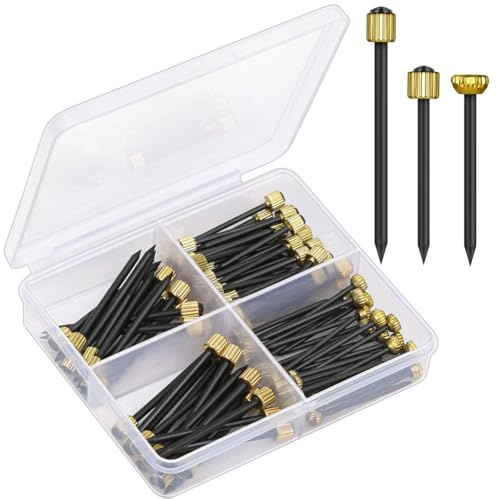 Reapyyt 90 Pezzi Chiodi per Appendere Quadri 3 Dimensioni Chiodi per Appendere Quadri per Decorazione da Parete Kit Cornice per Appendere Ganci per Chiodi per Cartongesso
