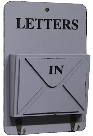 KAILIKETIY Data [ Portachiavi Da Parete in Legno Vintage Ganci Multipli, Mensola Di Casa Decorativa e Rack Di Stoccaggio Per Organizzare Posta, Chiavi e Piccoli Oggetti in Ambienti Moderni e Shabby