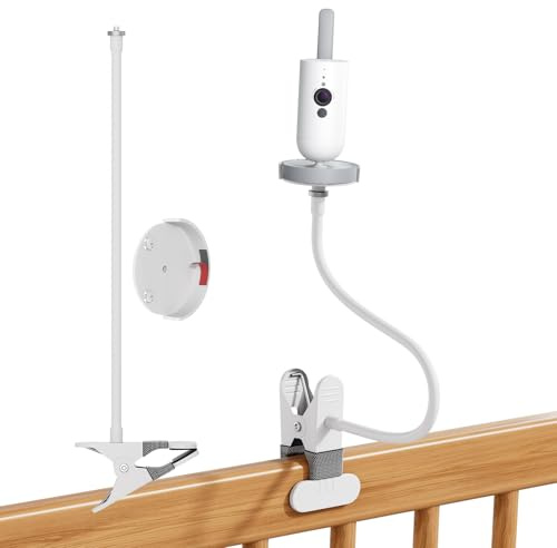 Monitor Halterung für Philips Avent Babyphone SCD 923/26,SCD 921/26,SCD643/26,SCD973/26,SCD951/26,Flexible Clip Holder für Philips Avent Video Baby Monitor,Philips Avent Video Babyphone Ständer