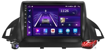 M150s~2/64gb,Android 15.0 Autoradio 2 Din Stereo con 4G 5G WiFi Carplay Android Auto per Escape Kuga 2 C-MAX 2013-2017 GPS Navi 9 Pollici Tablet Lettore MP5 Multimediale FM BT Receiver