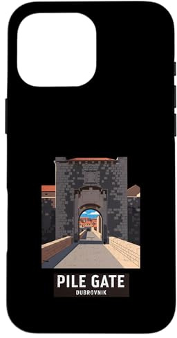 Pile Gate Dubrovnik Croacia Diseño Carcasa para iPhone 16 Pro MAX