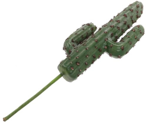 Tofficu Plantes Artificielles D'intérieur Cactus Non en Pot, Végétaux Artificiels en Plastique, Aspect Réaliste, Légers, pour Bureau et Chambre
