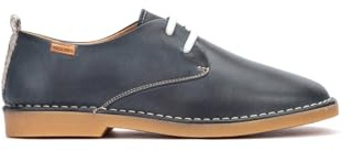 Pikolinos Noia Zapatos Cordones Mujer | en Cuero | Plantilla Extraíble