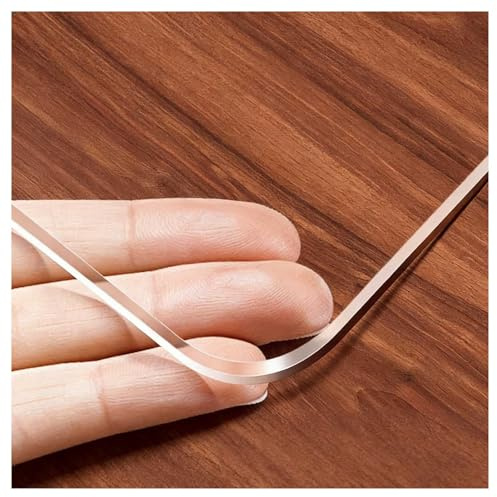 Generico Pellicola Trasparente Protettiva 75x125cm 1.5 mm, PVC per Tavolo, Impermeabile Lavabile, Angoli Arrotondati, Misura a Scelta per Ufficio