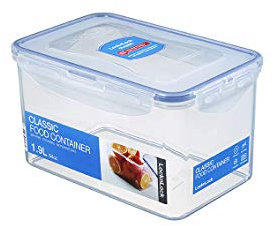 Lock & Lock HPL 818 Contenitore ermetico 1.9 l, rettangolare, trasparente